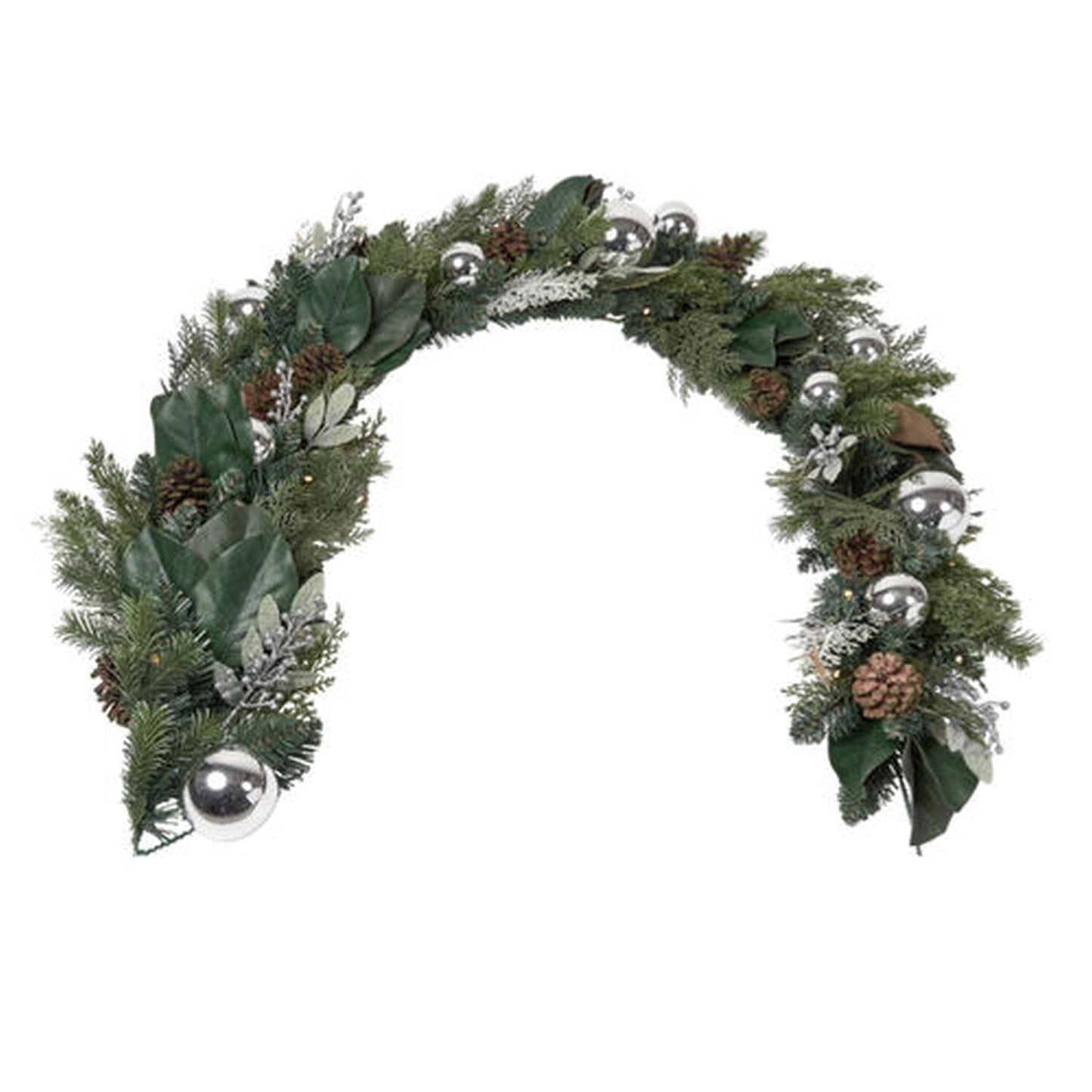 December Diamonds Winter Melody 46" Green Garland