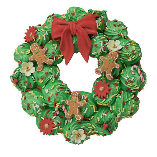 December Diamonds Christmas Sprinkles Sprinkle Cookie Wreath