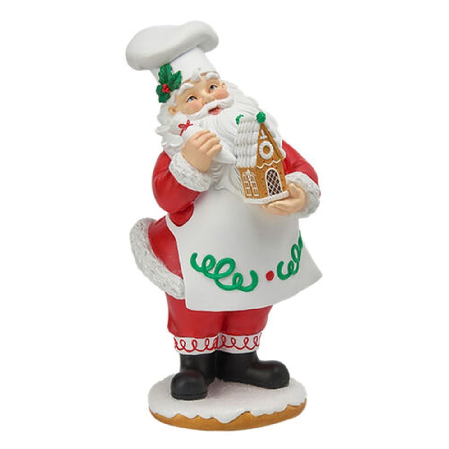 December Diamonds Christmas Sprinkles 15" Sprinkles Santa With Candy House