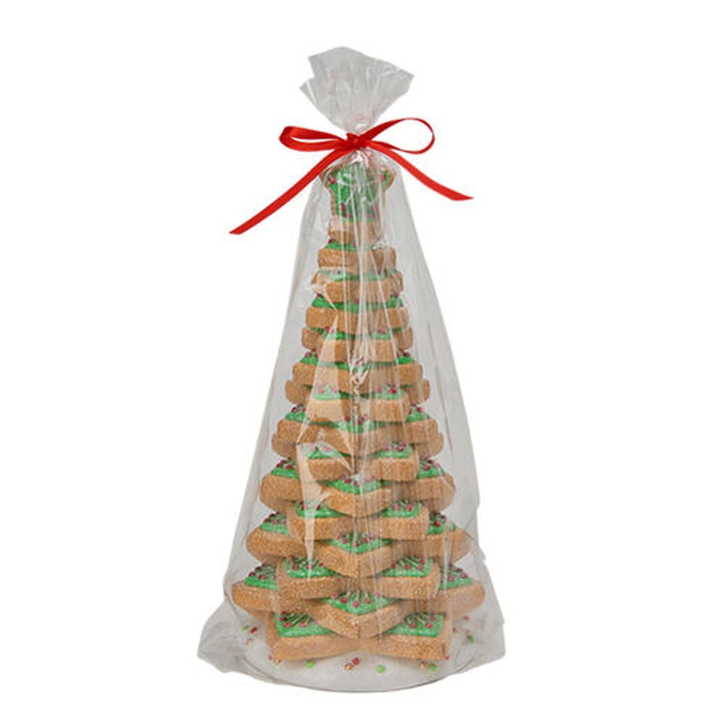 December Diamonds Christmas Sprinkles 11" Star Cookie Tree In Bag