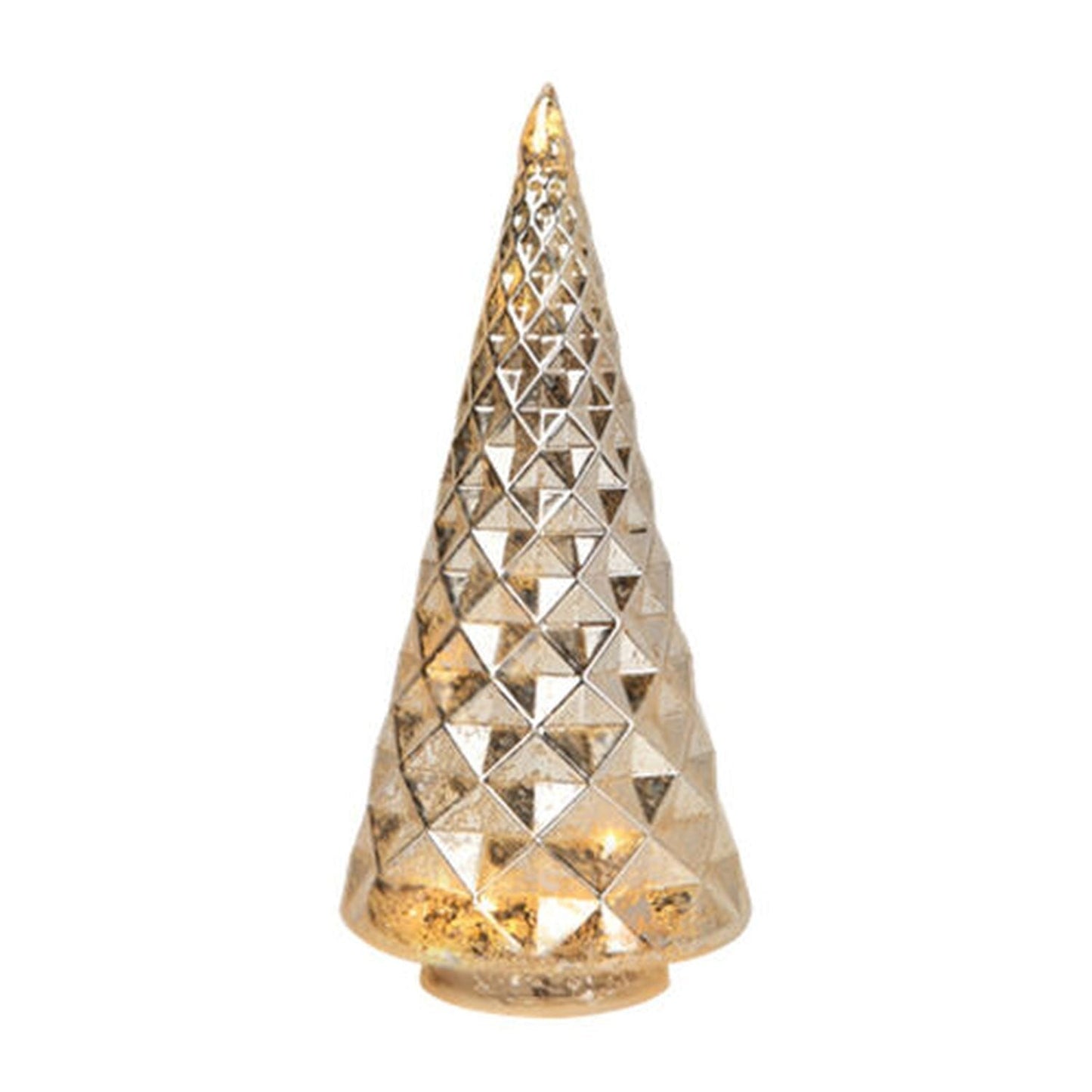 December Diamonds Joyful Joyful 9.5" Geom Tree With Led