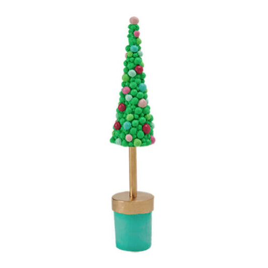 December Diamonds North Pole Sweet Shoppe Slim Tree In Blue Base