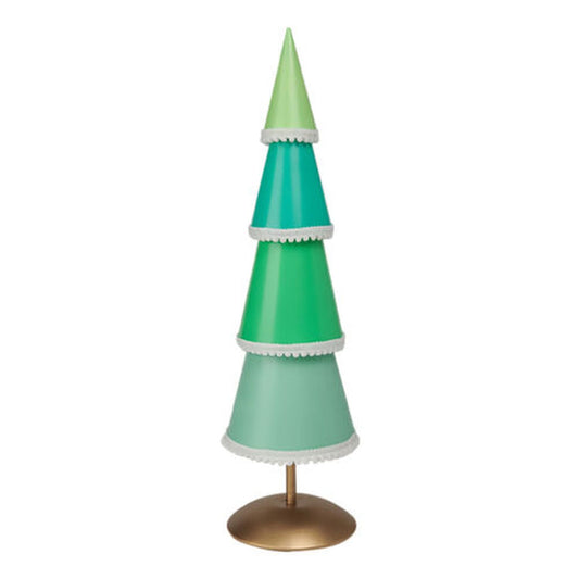 December Diamonds North Pole Sweet Shoppe Green Metal Pom Pom Tree