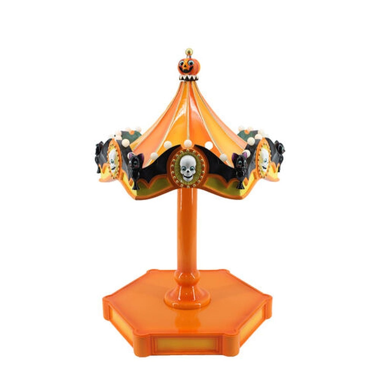 December Diamonds Halloween Carnival 24" Merry Go Round