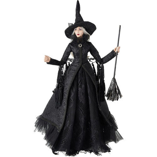 December Diamonds Witchery 21" Witch With Broom