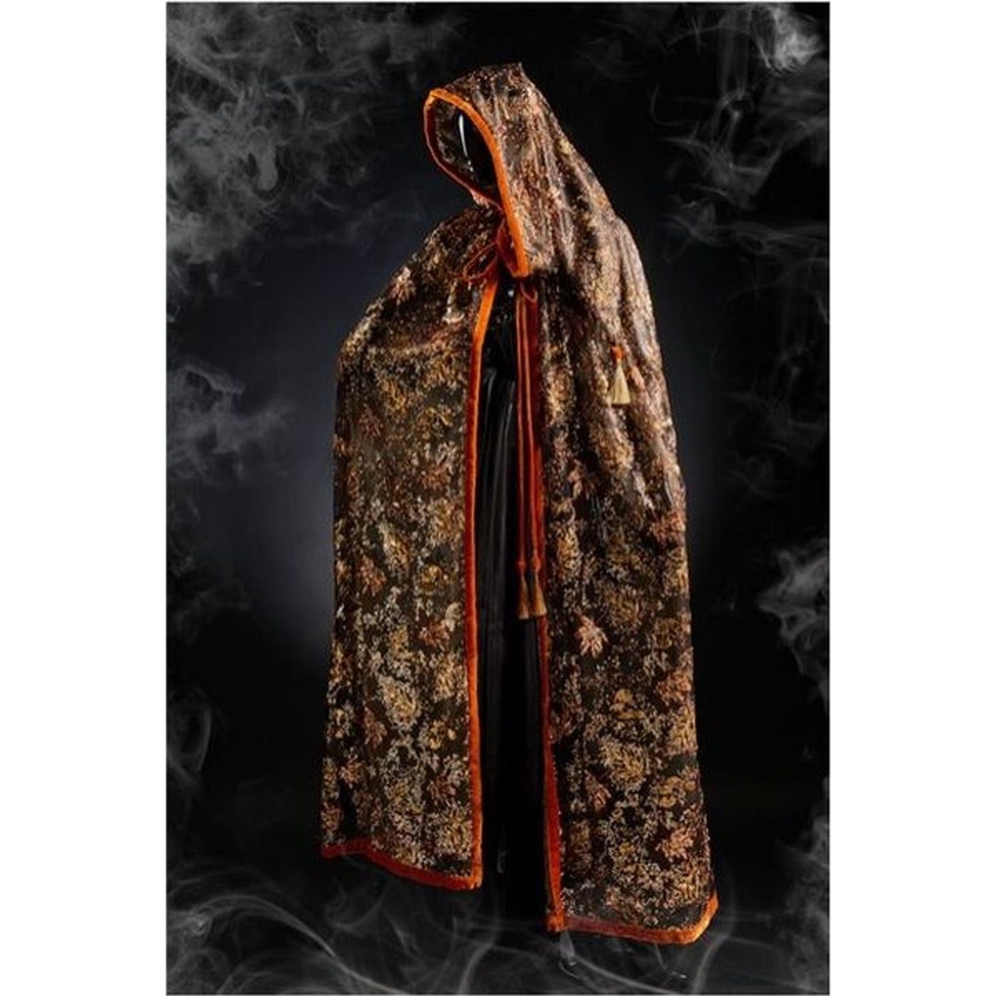 December Diamonds Witchery Gold/Black/Org Beaded Cloak