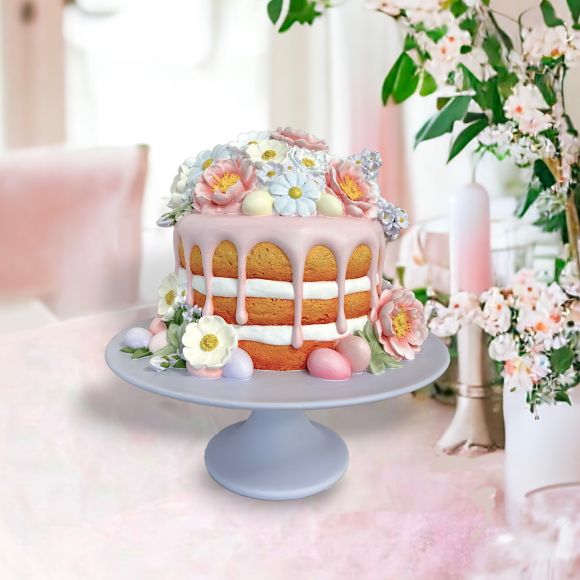 14" Resin Easter Bouquet Cake