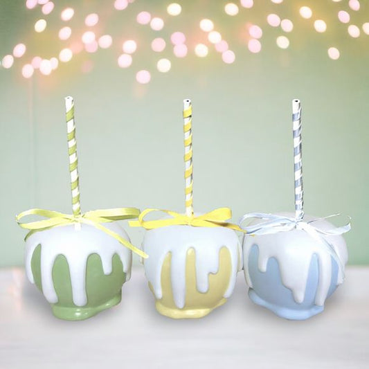 9" Resin Spring Candy Apples / Set of 3
