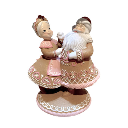 18" Dancing Santa & Mrs Claus