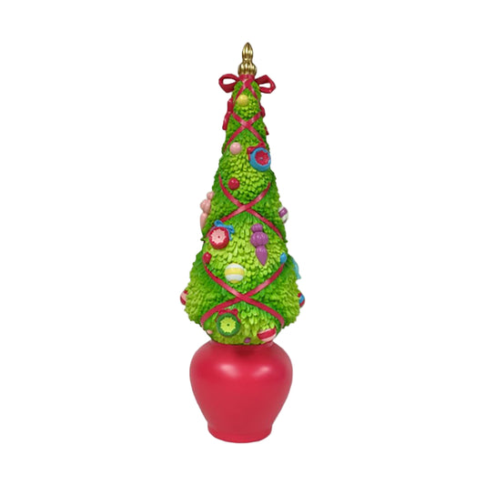 Santa's Sweet Shoppe Collection - 18" Tree with Ribbon Candy