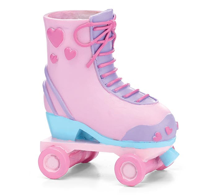 6.25" ROLLER SKATE RESIN VASE