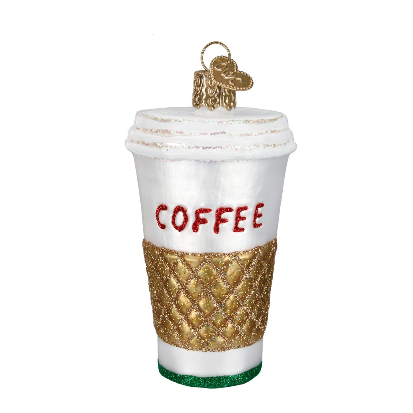 Old World Christmas Ornament Coffee To Go Ornament