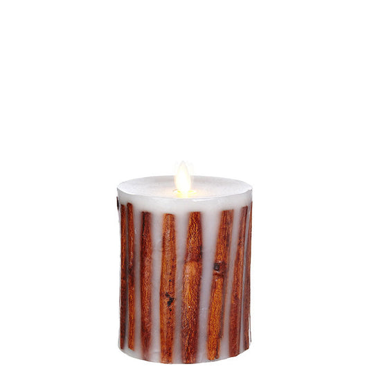 Raz Imports Moving Flame Cinnamon Stick Candle