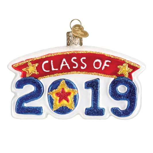 Old World Christmas Hanging Tree Ornament, Class Of 2019