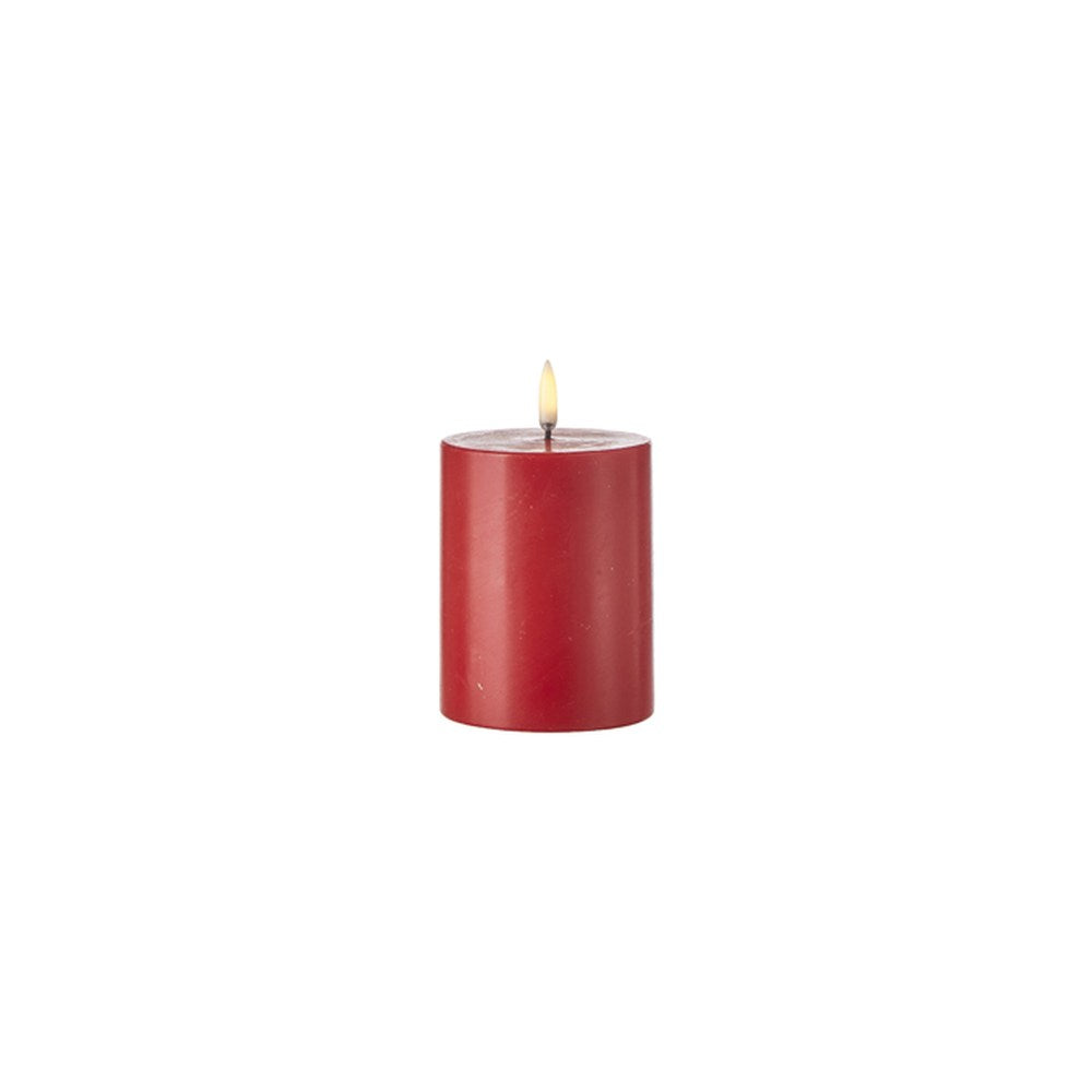 Raz Imports Uyuni Candles Red Pillar Candle