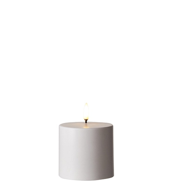 Raz Imports 2022 Candles Outdoor White Pillar Candle