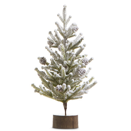 Raz Imports 2023 Vintage Farmhouse Flocked Tree