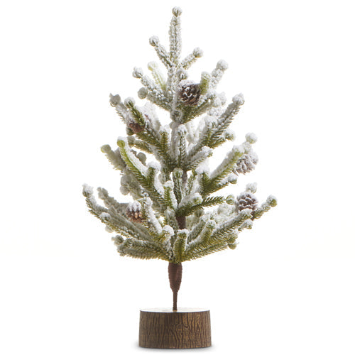 Raz Imports 2023 Vintage Farmhouse Flocked Tree