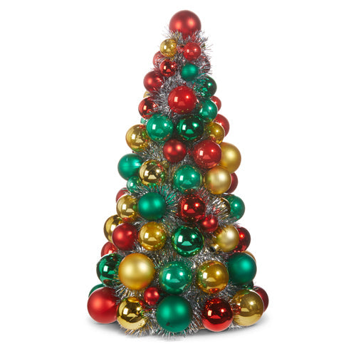 Raz Imports 2023 Classic Carols Ball Ornament Tree