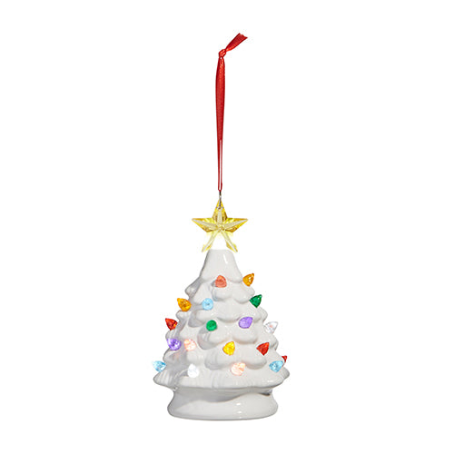 Raz Imports 2023 Vintage Farmhouse 5.25" Vintage Lighted Tree Ornament