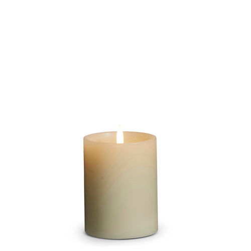 Raz Imports Holiday Candles 2023 Ivory Pillar Candle