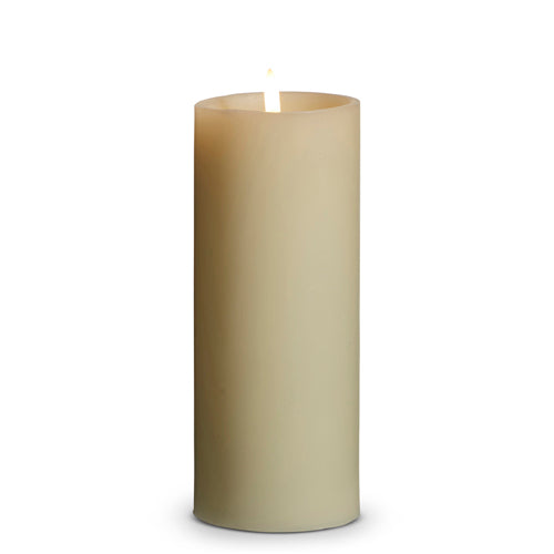 Raz Imports Holiday Candles 2023 Ivory Pillar Candle