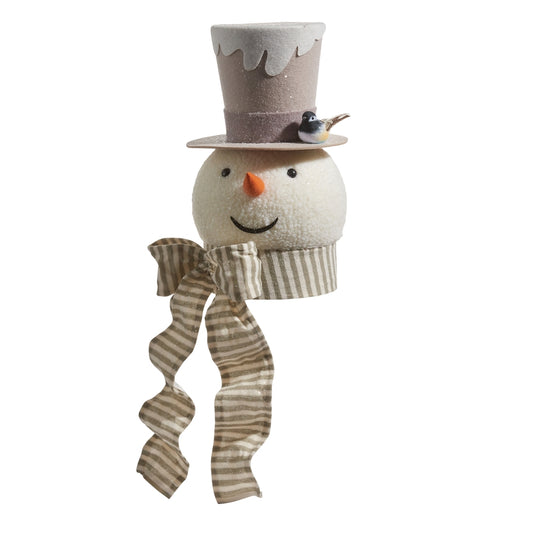 Royal Court Collection - 16" Whimsical Snowman Tree Topper