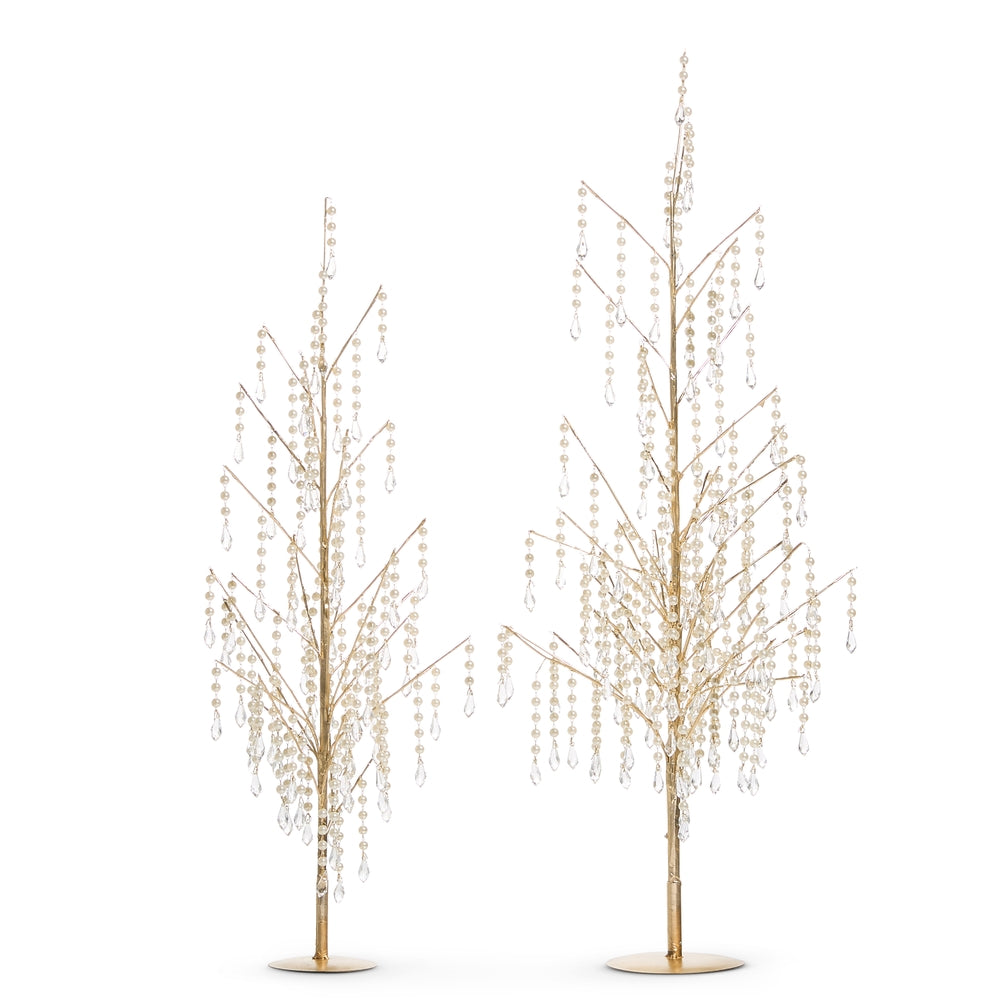 Royal Court Collection - Dripping Pearl Trees - SET OF 2