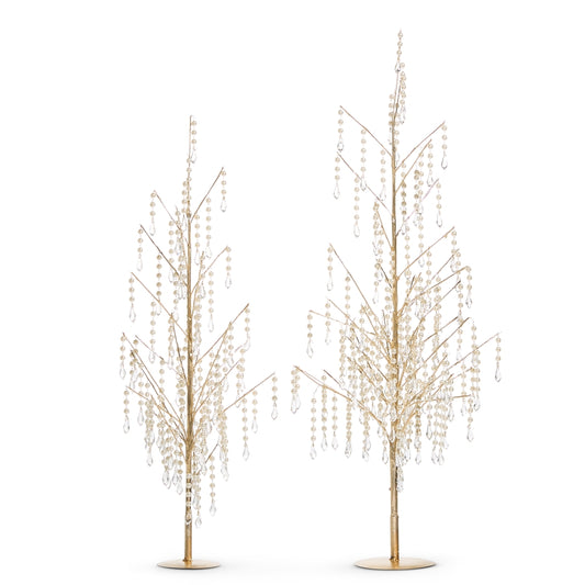 Royal Court Collection - Dripping Pearl Trees - SET OF 2