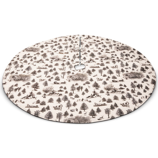 Royal Court Collection - 54" Through the Woods Tree Skirt