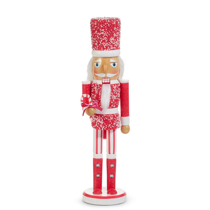 Santa's Sweet Shoppe Collection - 15.75" Glittered Nutcracker