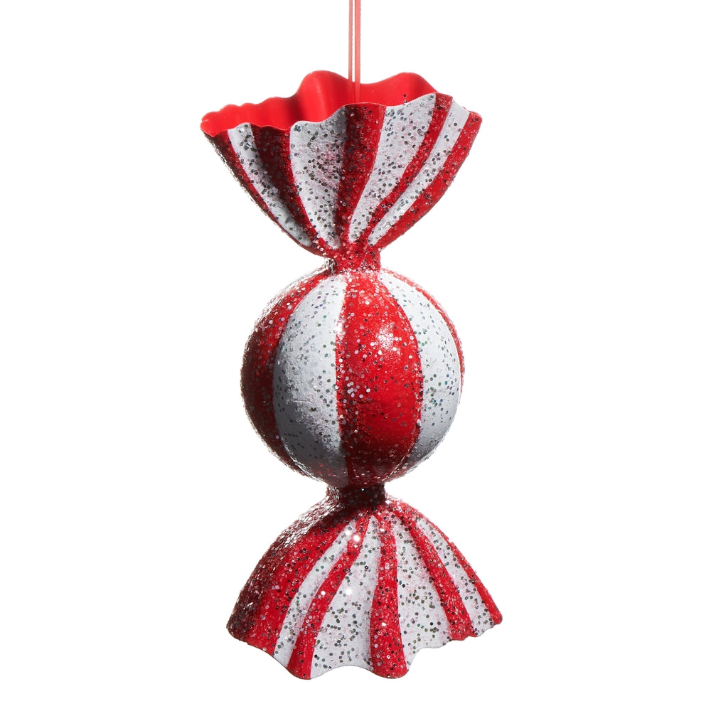 Candy Cane Lane - Giant Red and White Candy Ornament