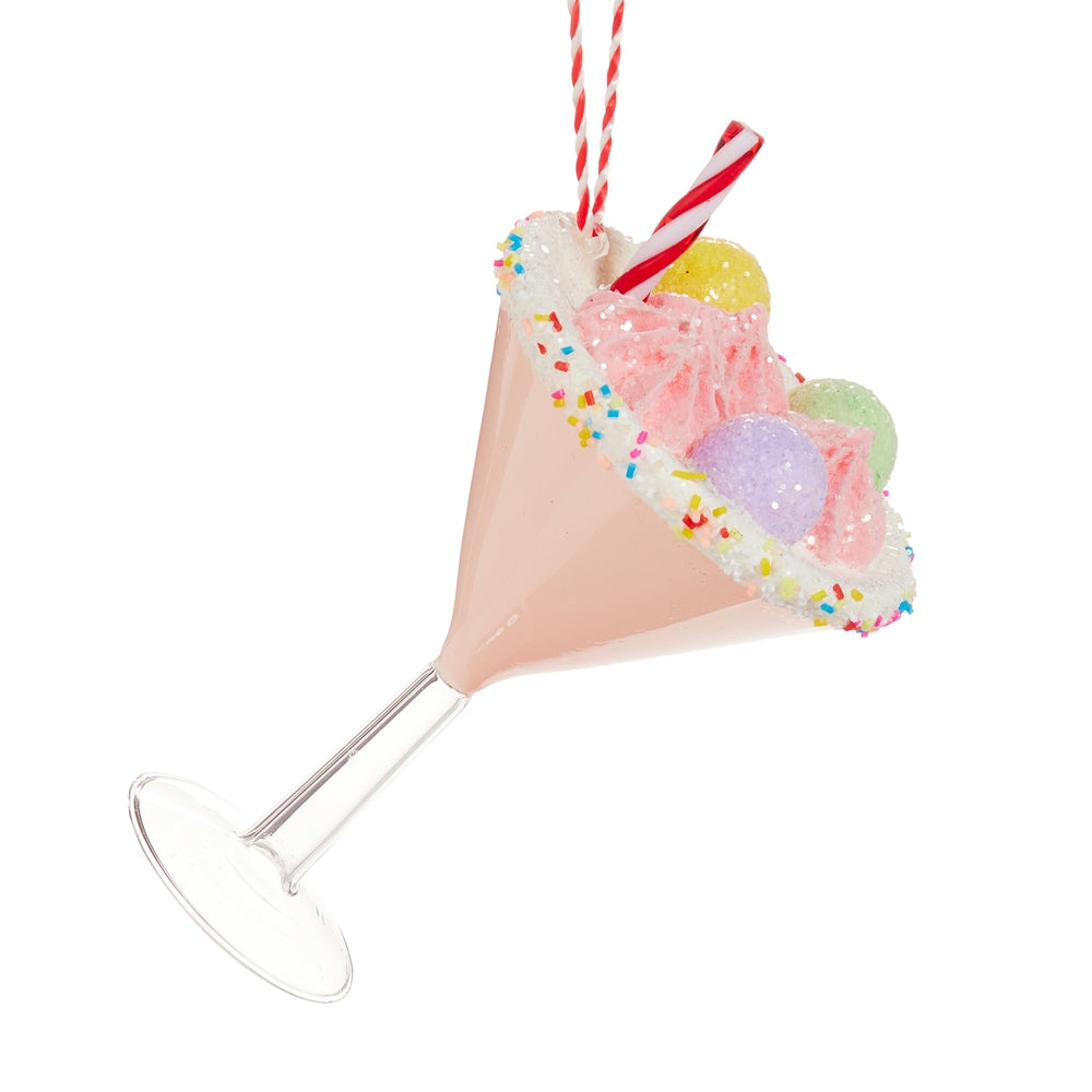Santa's Sweet Shoppe Collection - 6" Candy Cocktail Ornament
