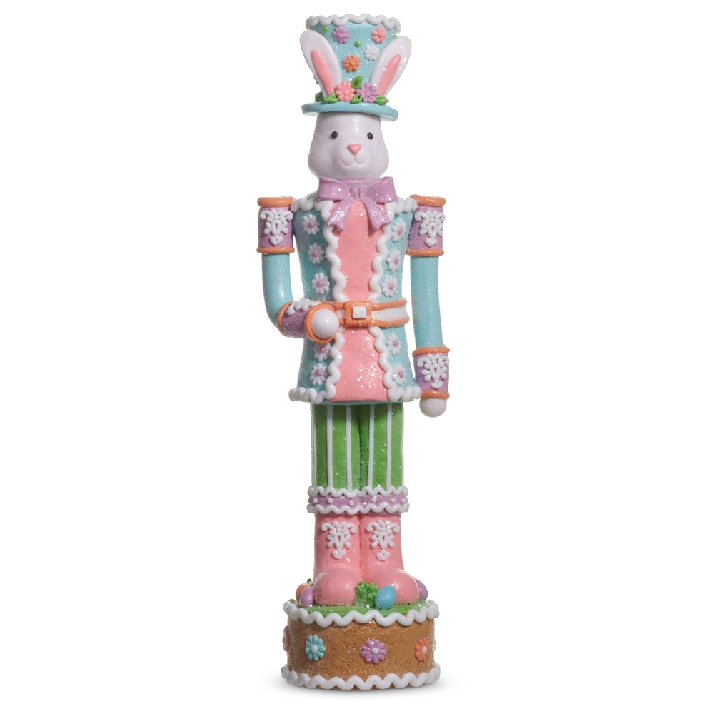 13.5" Easter Bunny Gingerbread Nutcracker