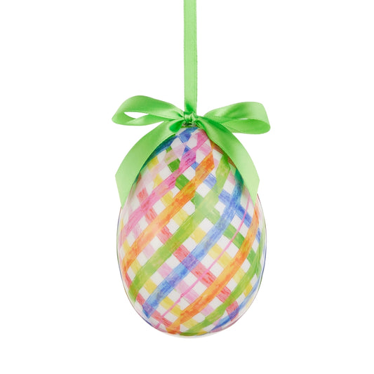 4.5" Sweet Weave Egg Ornament
