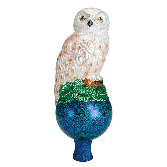 Old World Christmas Owl Tree Top Ornament