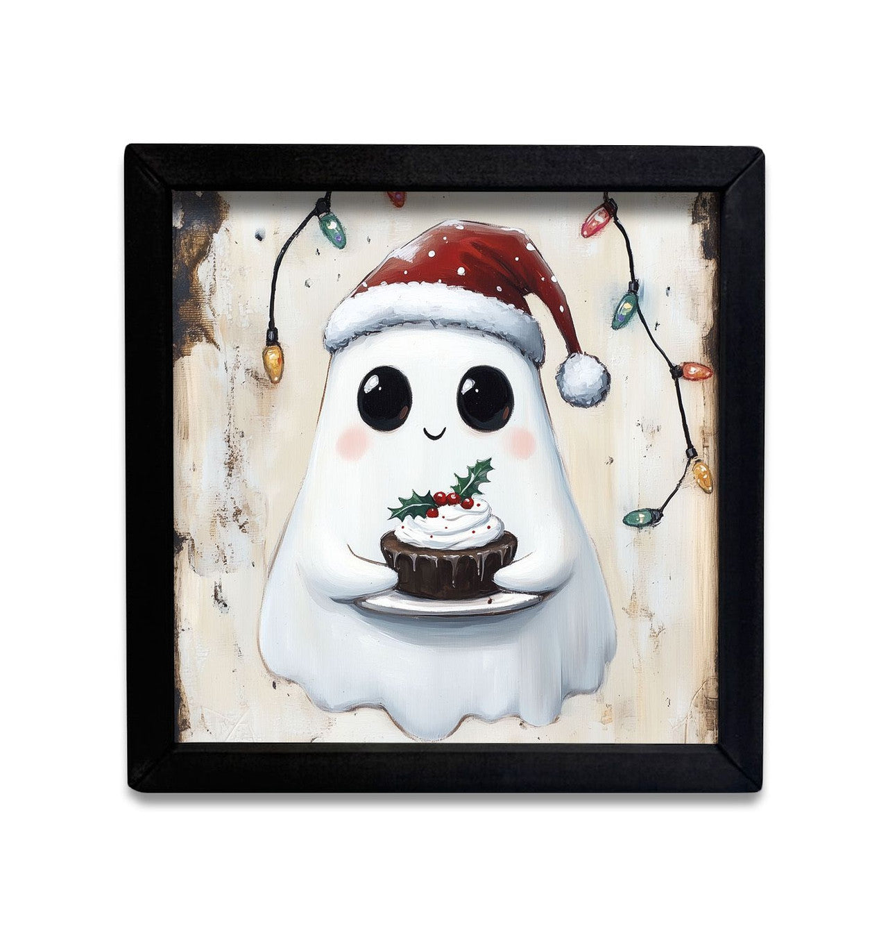 18" x 18" Ghost Fruitcake Box Frame