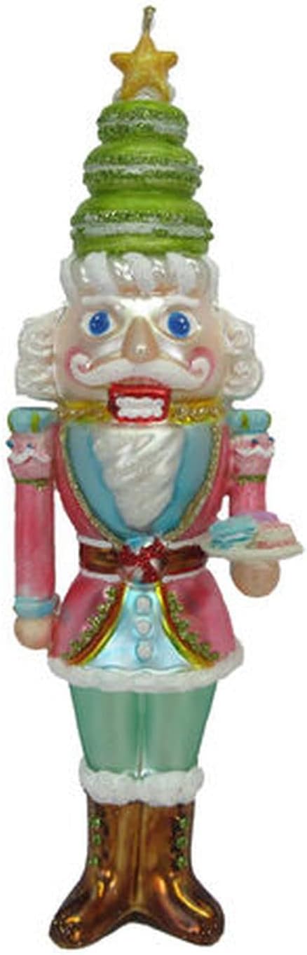 Nutcracker with Macaron Ornament - Festive Christmas Ornament