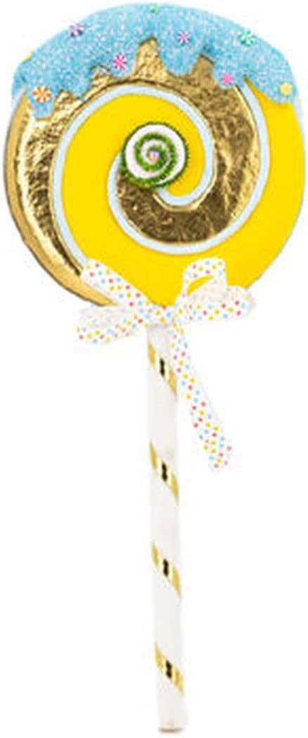 24" Yellow Lollipop Pick