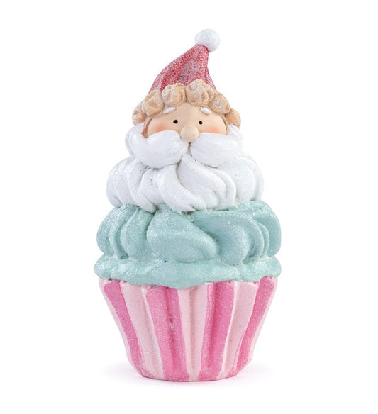 Santa's Sweet Shoppe Collection - 6" Cup Cake Santa