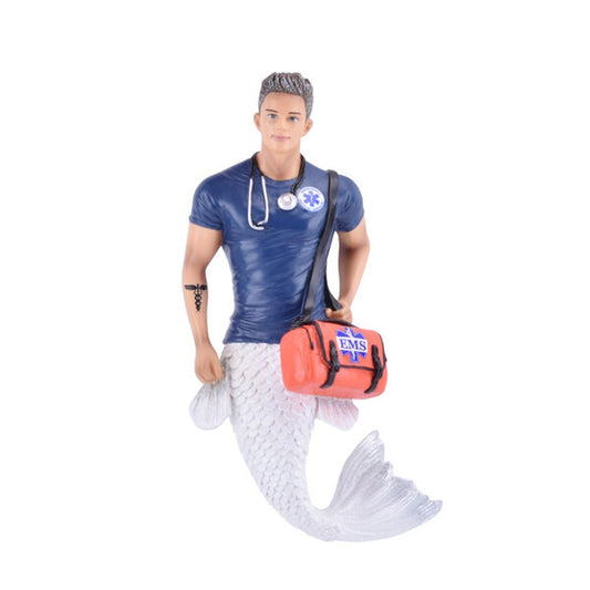 December Diamonds Mermen First Responder Figurine