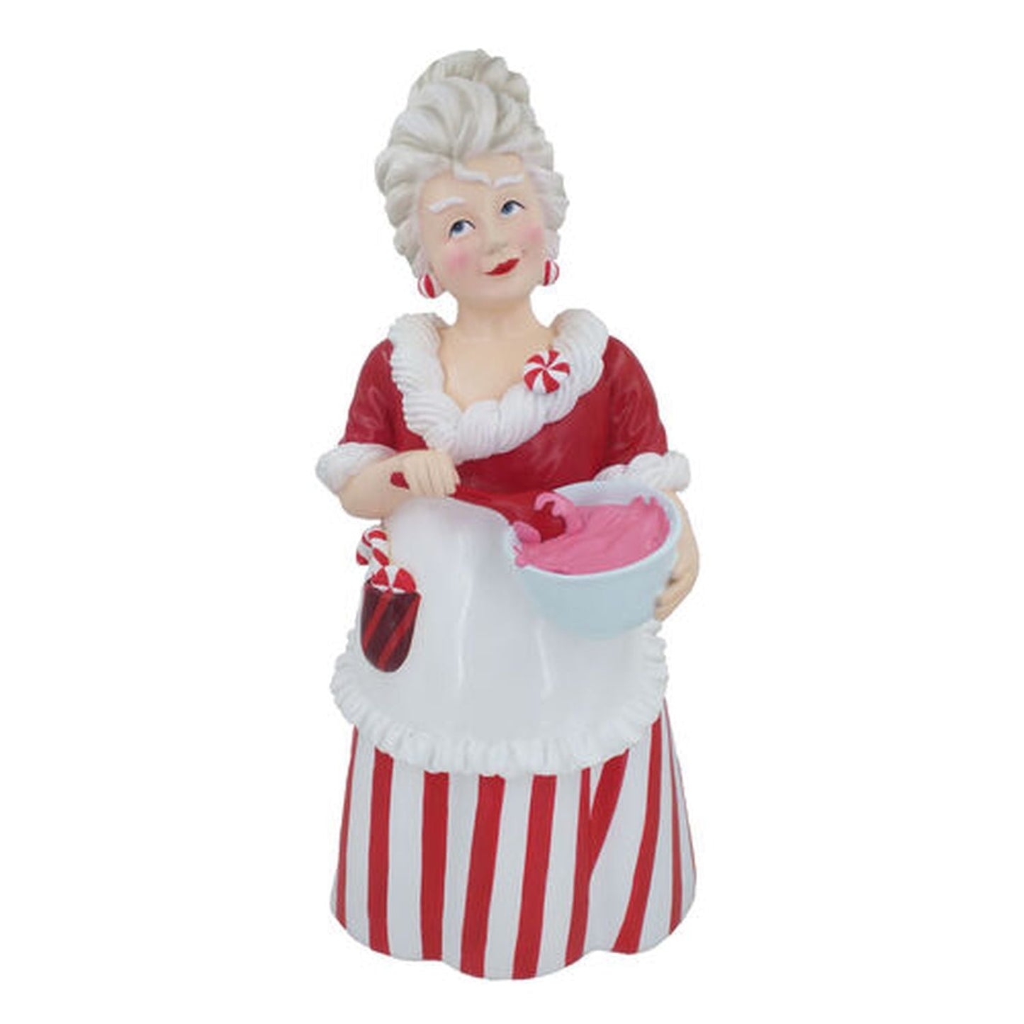 Christmas Carousel Collection Candy Cane Mrs Claus Baker