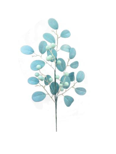 Magnolia Leaves Spray Blue