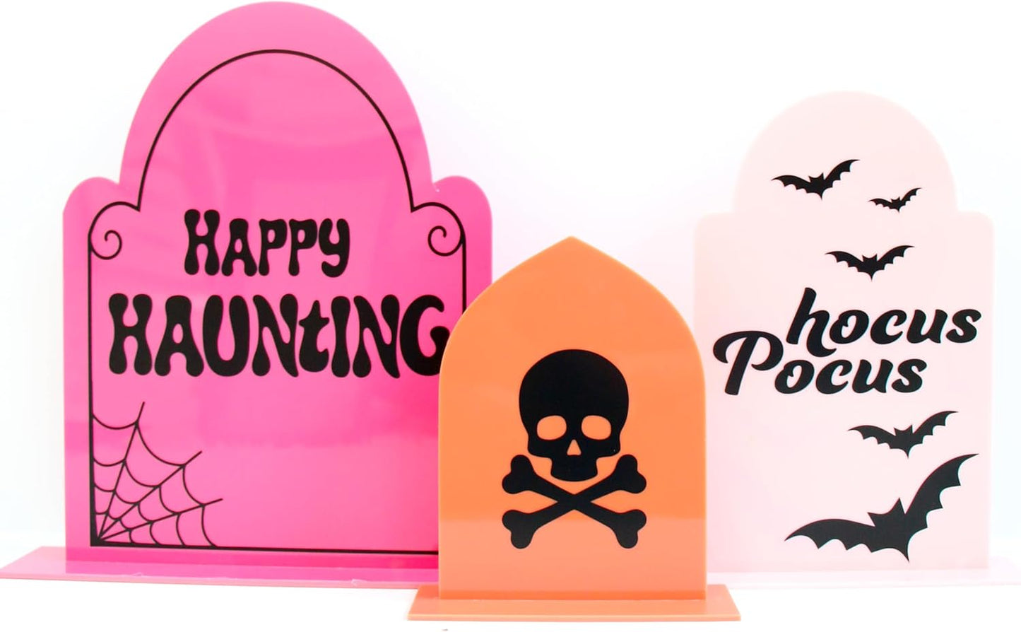 HALLOWEEN TOMBSTONES SET OF 3