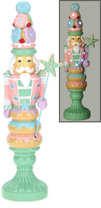 Santa's Sweet Shoppe Collection 18" Lighted Sweet Nutcracker