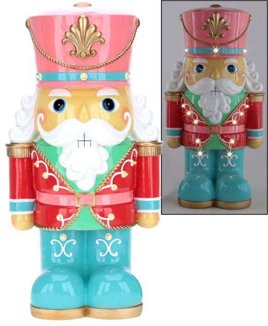 Santa's Sweet Shoppe Collections 24" Pastel Nutcracker