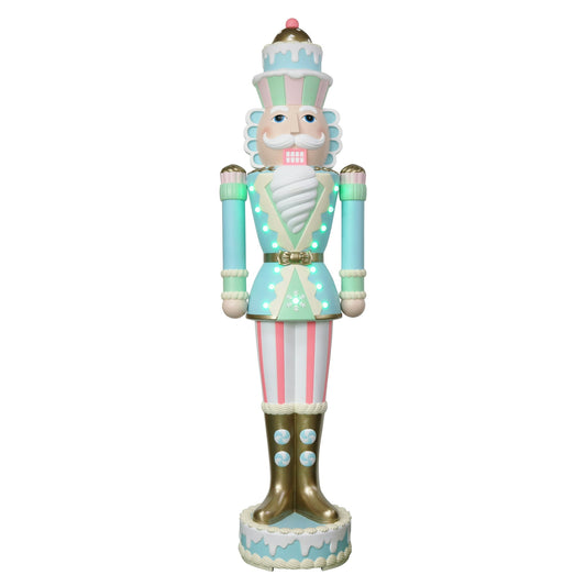 Santa's Sweet Shoppe Collection - 7'FT Candy Soldier Nutcracker