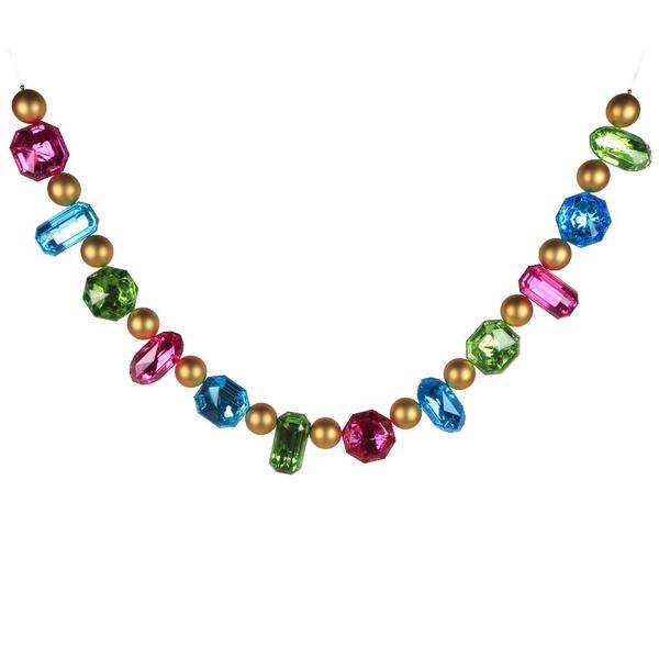 Santa's Sweet Shoppe Collection - Luxe 6FT Jewel Garland
