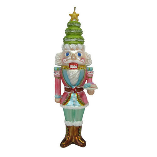 December Diamonds North Pole Sweet Shoppe Nutcracker With Macaron Ornament