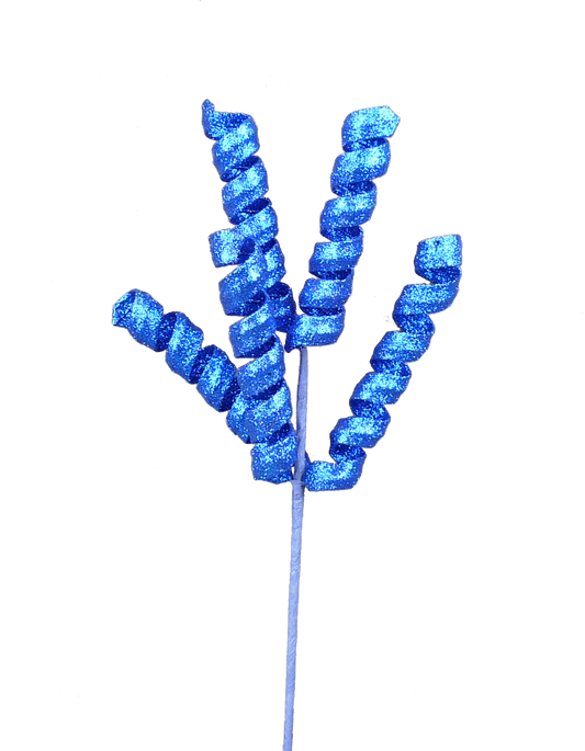 Frizzy Curly Pick Navy Blue